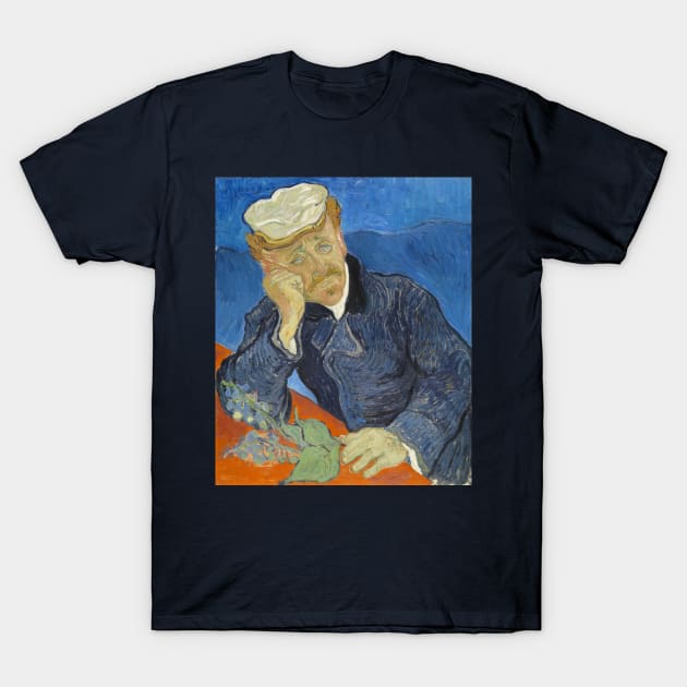 Dr Paul Gachet by van Gogh T-Shirt by Artimaeus